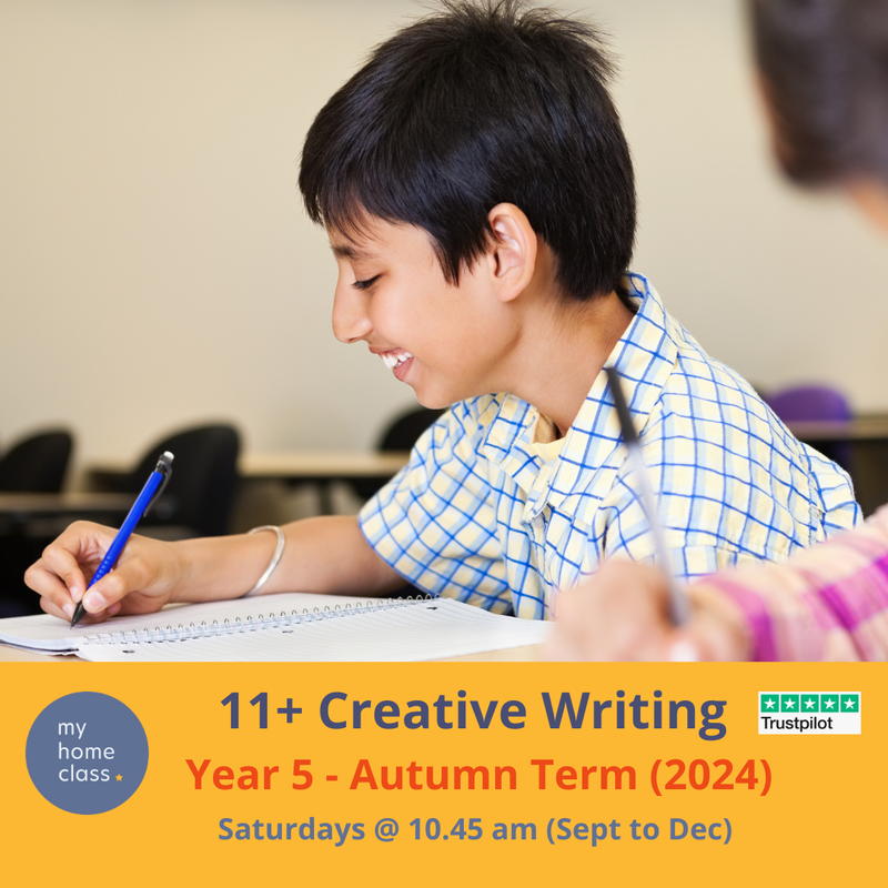Year 5 Creative Writing SATURDAYS Group A